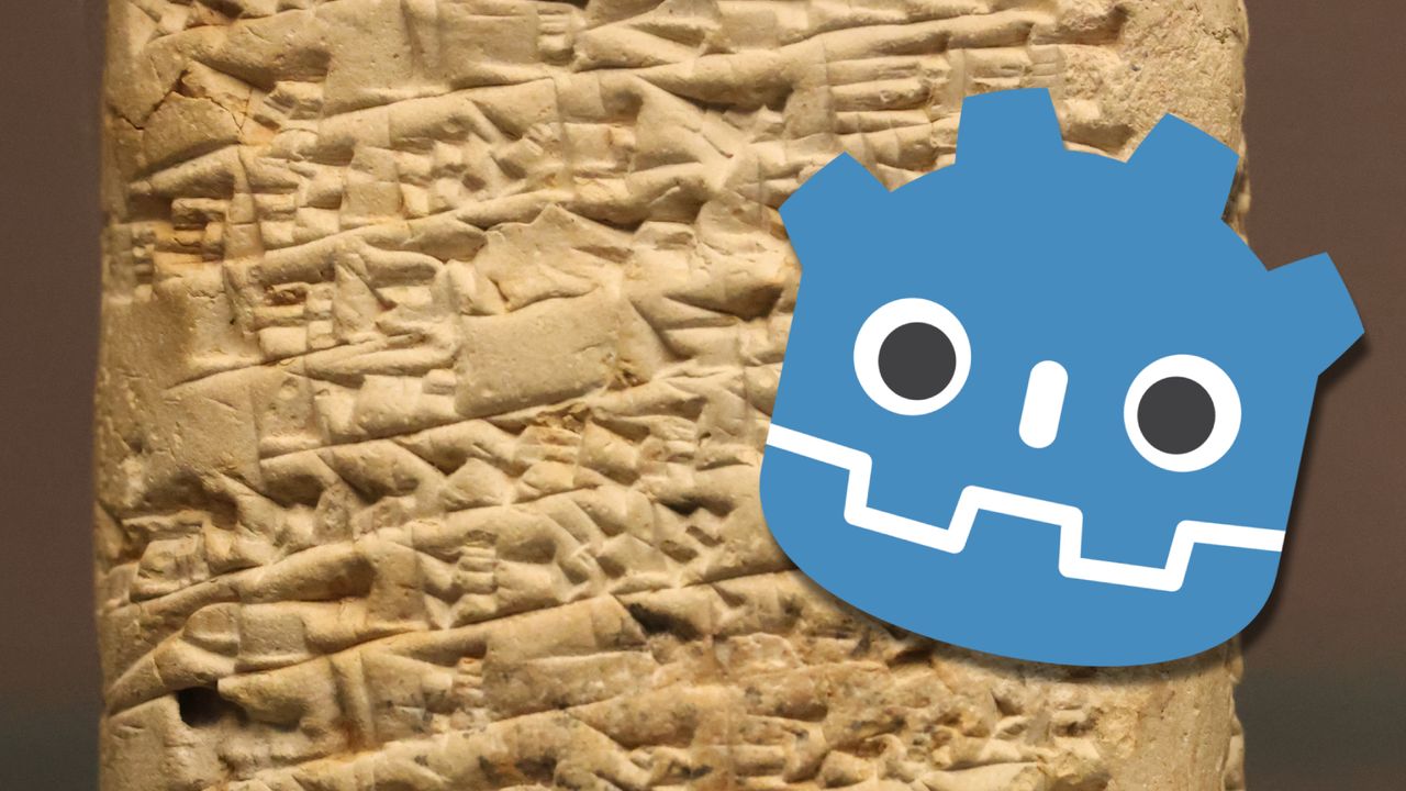Godot natively supports coding in Sumero-Akkadian Cuneiform, if you needed another reason to switch game engines