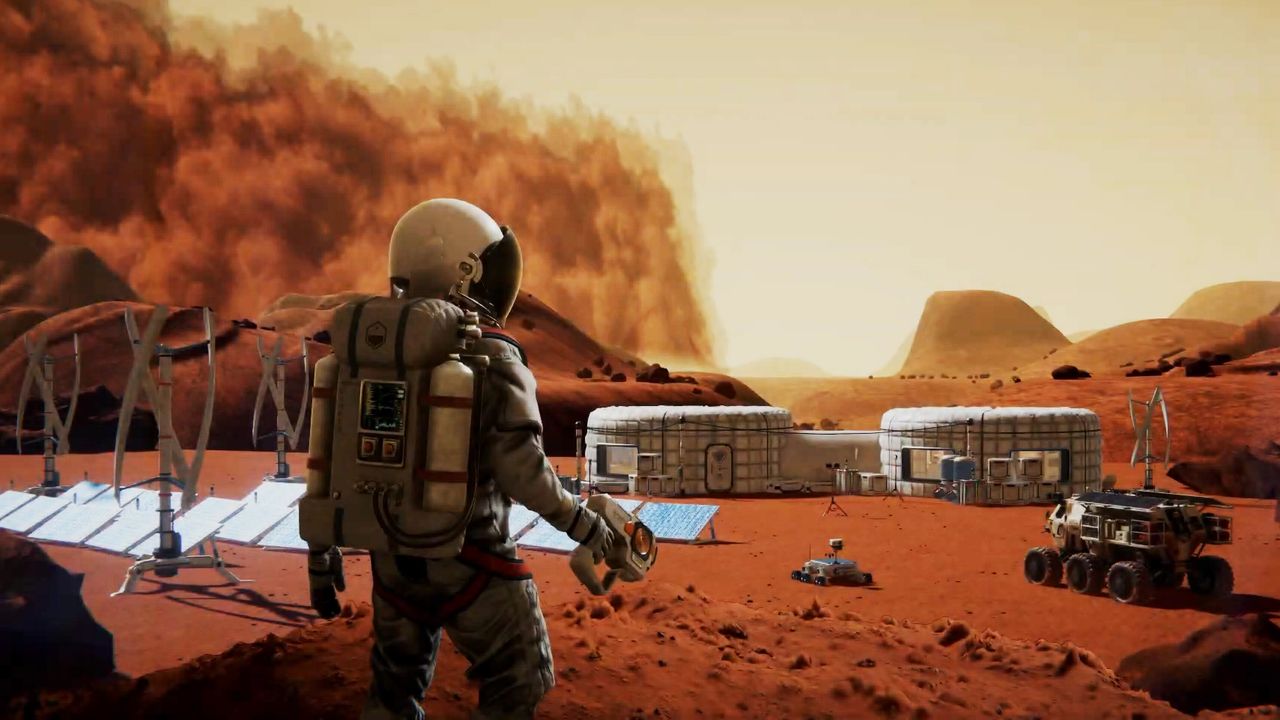 Speaking of Matt Damon, there’s a new survival game out this week on Steam where you’re stranded on Mars and have to grow potatoes to survive
