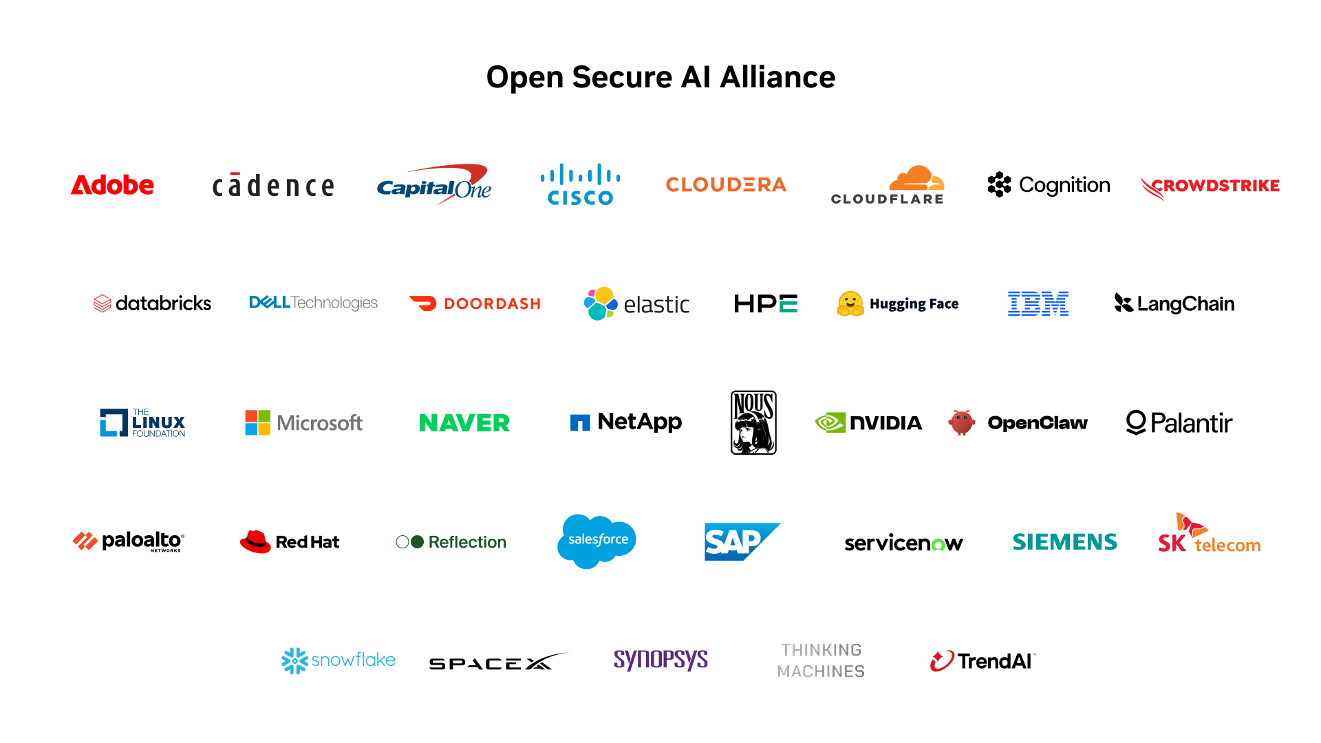 Industry Leaders Unite in Open Secure AI Alliance for AI Safety and Security