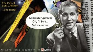 In happier times, Sony was courting PC gamers with lavish magazine ads for its ‘most popular CD-ROM titles’