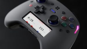 This wild new PC pro controller runs its own custom OS across a 2.79-inch color display slapped beneath the thumbsticks