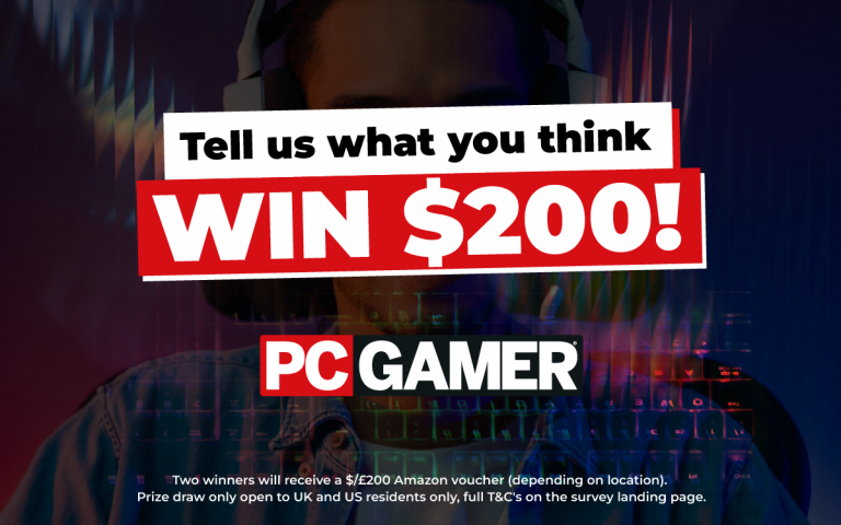Help shape the future of PC Gamer and enter for a chance to win $200