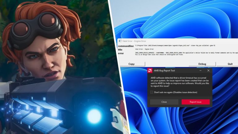 Apex Legends is getting ‘fatal error’ crashes with RX 9070 XT GPUs, but there is a workaround