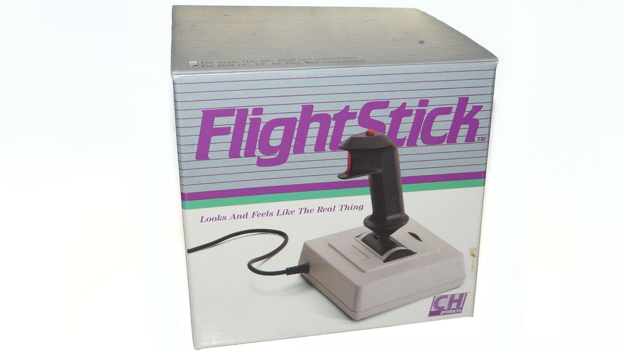 Sometimes you have to take a break from work to pay respects to the PC flight stick that ruled the ’90s