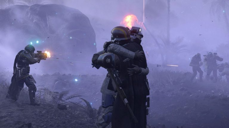 You can now cuddle Helldivers 2’s beloved SEAF troopers, though maybe don’t do what I did and try it when a Crusher’s standing next to you