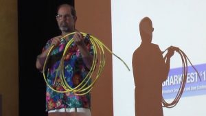 The original ethernet cable was canonically ‘1968 Corvette yellow’ to distinguish it from a power cable—because you literally had to drill into it to install it