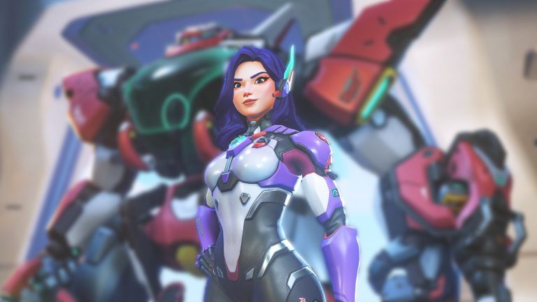 Overwatch’s new mech hero is the sword-and-board sequel to D.Va, except her code isn’t ‘a plate of spaghetti’ under the hood