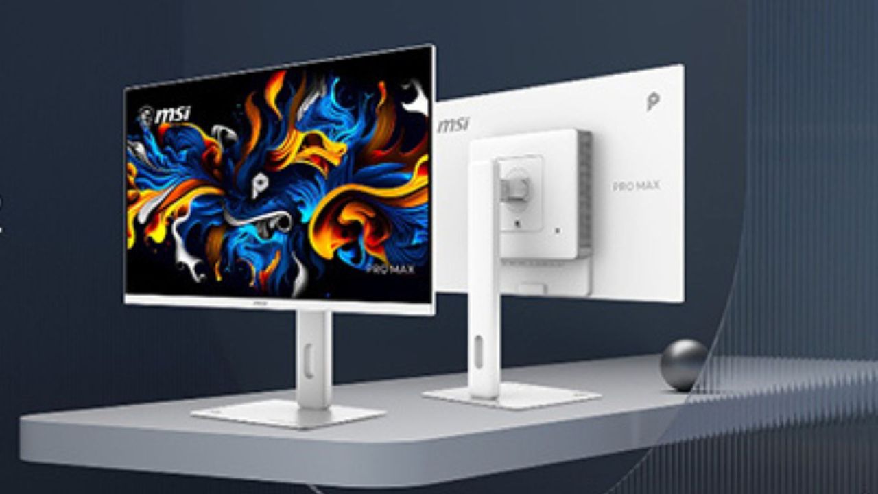 MSI unveils its first 4K OLED monitor using a promising inkjet-printed panel, and it’s not made by Samsung or LG