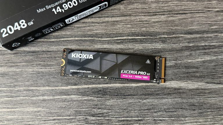 Kioxia Exceria Pro G2 NVMe SSD review