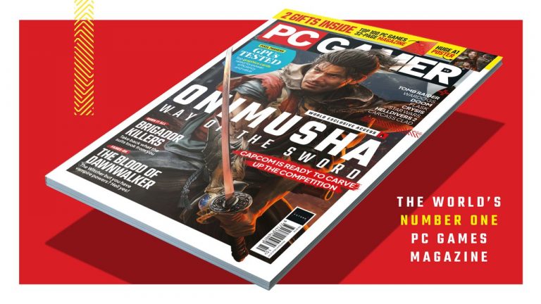 PC Gamer magazine’s new issue is on sale now: Onimusha: Way of the Sword, with a huge A1 poster and Top 100 games mini-mag