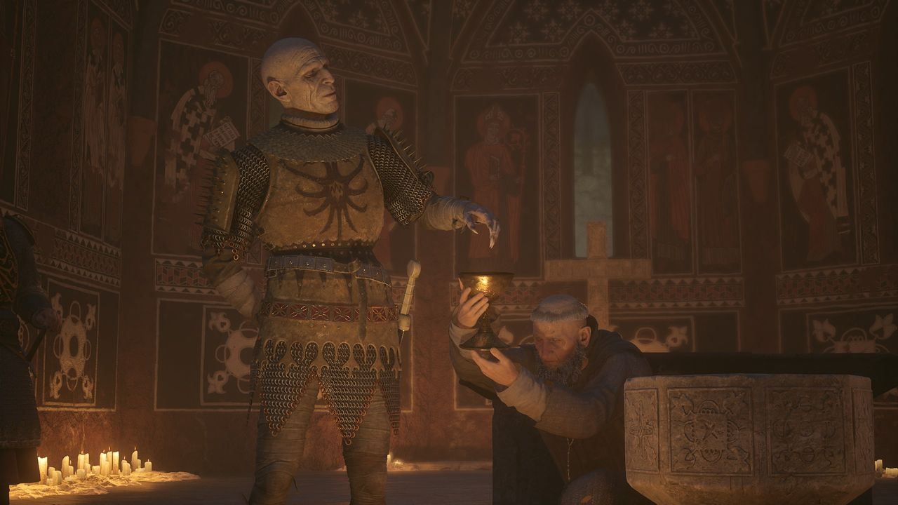 How to drink Vrakhir blood in The Blood of Dawnwalker