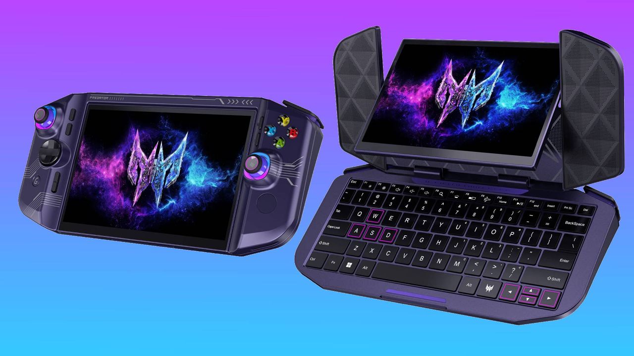 Acer’s bizarre hybrid handheld/laptop concept is way more interesting than what is actually getting released this year