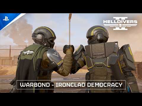 Helldivers 2 Ironclad Democracy Warbond launches Sept 22
